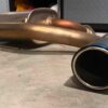 RoadsterSport Single-Exit Performance Muffler with Flame-Anodized Burnt Blue Tip (Mazda MX-5 Miata NC 2006–2015)