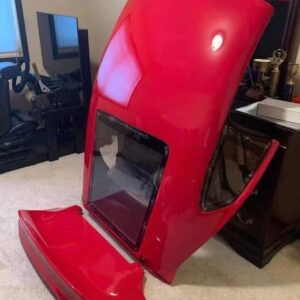 IMG_1469 OEM Mazda MX-5 Miata NA/NB (1990–2005) Removable Hardtop & Matching Trunk Lid w/ Spoiler – Classic Red