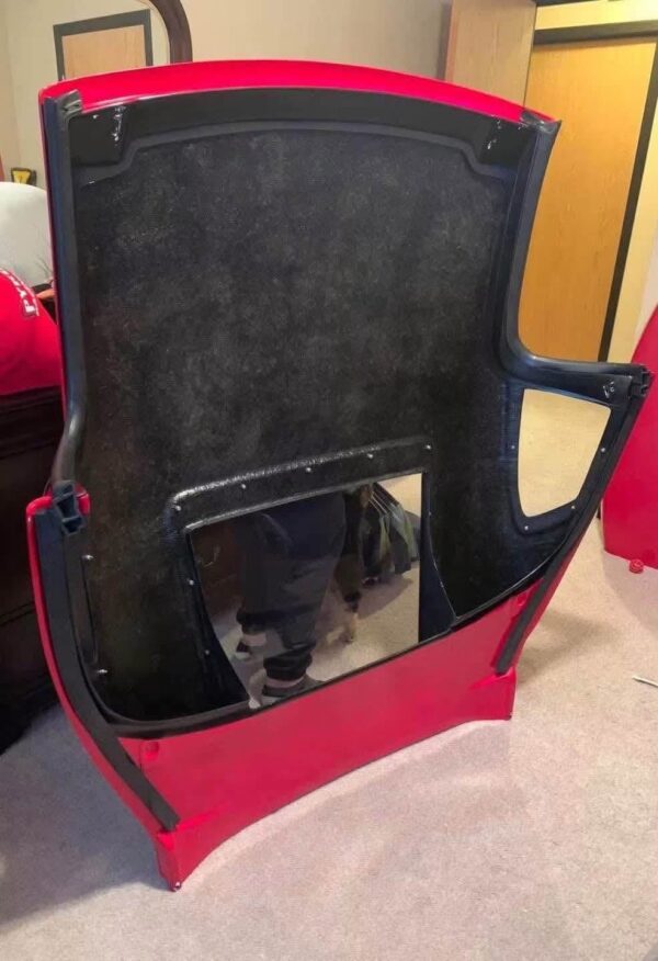 IMG_1470 OEM Mazda MX-5 Miata NA/NB (1990–2005) Removable Hardtop & Matching Trunk Lid w/ Spoiler – Classic Red