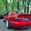 IMG_1472 OEM Mazda MX-5 Miata NA/NB (1990–2005) Removable Hardtop & Matching Trunk Lid w/ Spoiler – Classic Red