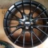 Set of 4 OEM Mazda MX-5 Miata ND (2016–2026) 17" BBS Dark Gunmetal / Gloss Black Forged Alloy Wheels.