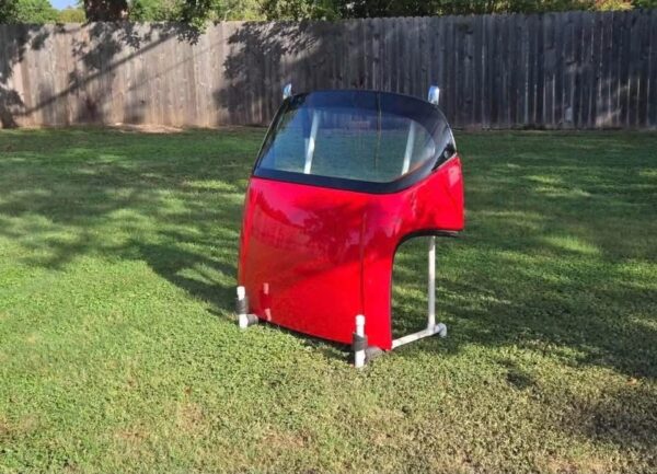 IMG_1660 OEM (or high-quality OEM-style reproduction) NC Miata Aluminum Removable Hardtop in Formula Red / New Formula Red