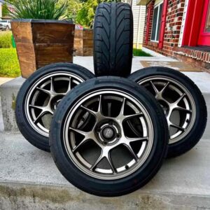 IMG_2303 Premium Lightweight Alloy Wheels with Performance Tires (Set of 4)