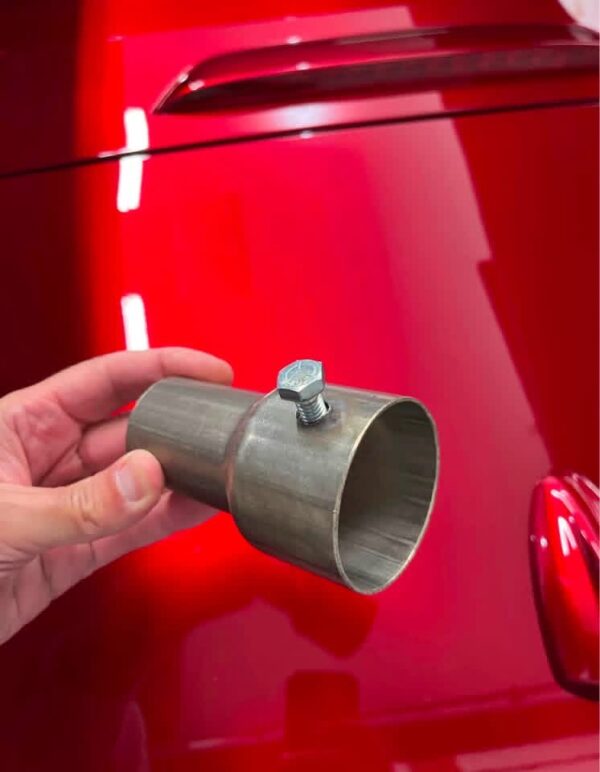 Performance Stainless Steel Single-Exit Axle-Back Exhaust Muffler