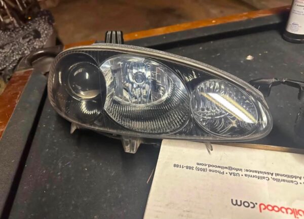 IMG_3680 OEM Mazda Miata NB2 (01-05) Projector Headlights Assembly Pair – Black Housing / Clear Lenses