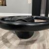 IMG_3700 OEM Mazda Miata NB / NA Nardi 3-Spoke Black Leather Steering Wheel w/ Airbag