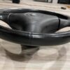 IMG_3701 OEM Mazda Miata NB / NA Nardi 3-Spoke Black Leather Steering Wheel w/ Airbag