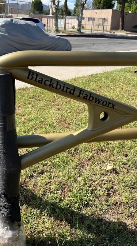 Mazda Miata Aftermarket Roll Bar (Gold / Double Diagonal)