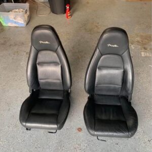 IMG_4077 Mazda MX-5 Miata OEM Black Leather Seat Set – Pair (Left & Right)