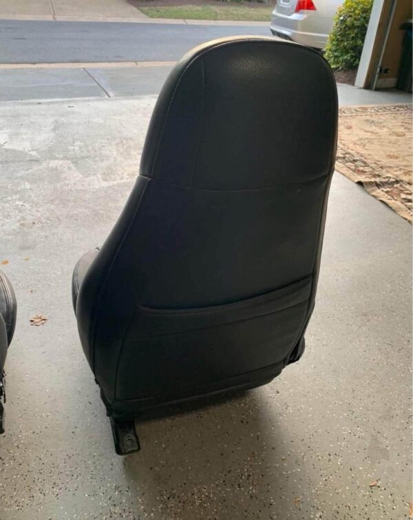 IMG_4082 Mazda MX-5 Miata OEM Black Leather Seat Set – Pair (Left & Right)