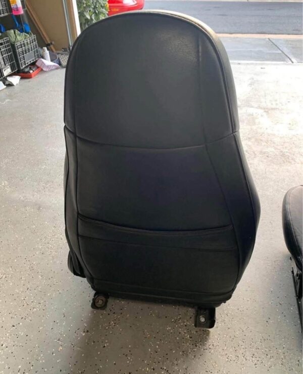 IMG_4083 Mazda MX-5 Miata OEM Black Leather Seat Set – Pair (Left & Right)