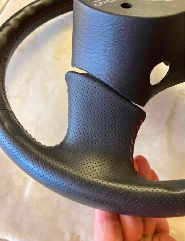 IMG_4447 Mazda MX-5 Miata OEM Leather Steering Wheel – Blac