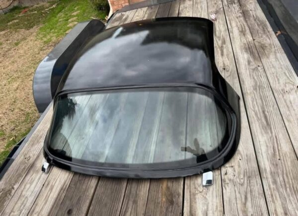 IMG_4457 Mazda MX-5 Miata NA OEM Hardtop – Black with Heated Glass Rear Window