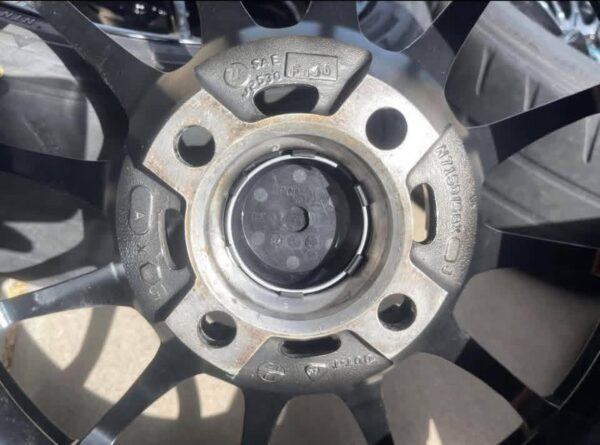 IMG_4467 Lightweight Black Multi-Spoke Performance Alloy Wheels with Tires – Set of 4