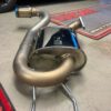 Performance Stainless Steel Cat-Back Exhaust System with Burnt Titanium Tip