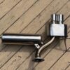 Universal Stainless Steel Dual-Tip Performance Rear Muffler / Axle-Back Exhaust Assembly