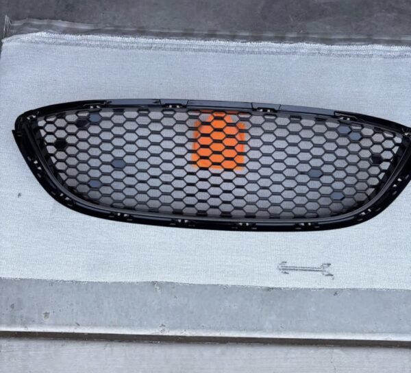 Screenshot Gloss Black Honeycomb Front Upper Grille (OEM Style)