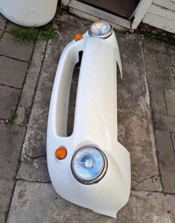Mazda MX-5 Miata NA Pitcrew Style Vintage Front Bumper Conversion Kit (White)