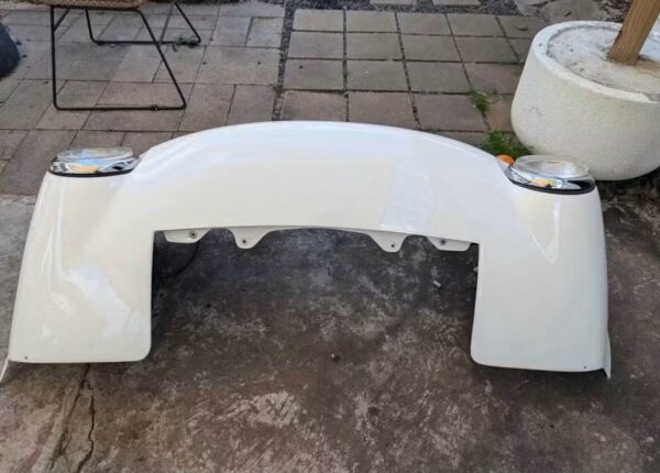 Mazda MX-5 Miata NA Pitcrew Style Vintage Front Bumper Conversion Kit (White)