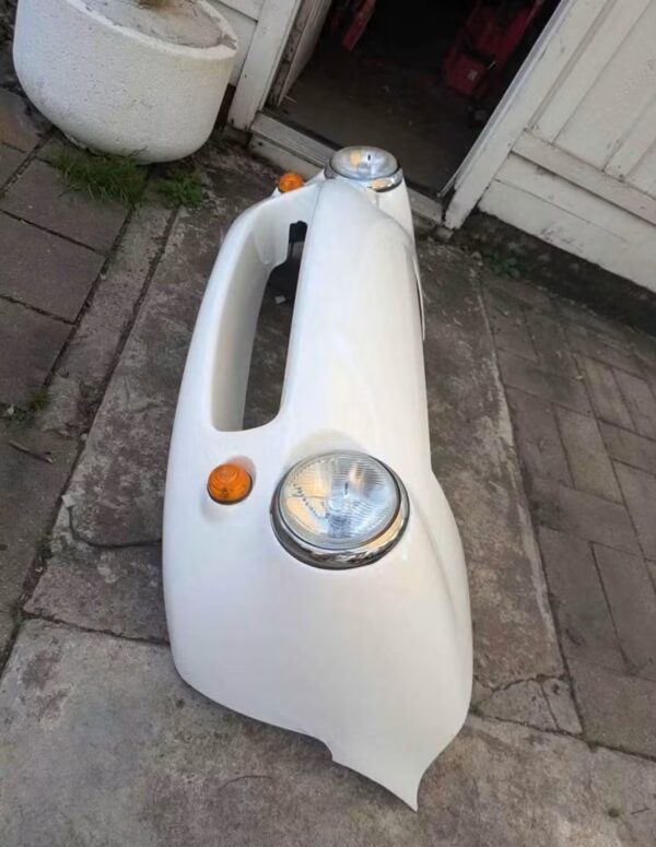 Mazda MX-5 Miata NA Pitcrew Style Vintage Front Bumper Conversion Kit (White)