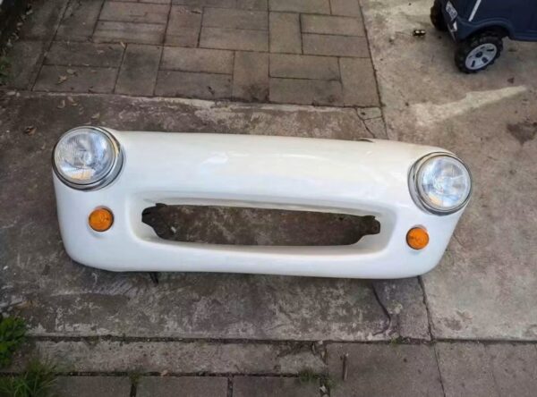 Mazda MX-5 Miata NA Pitcrew Style Vintage Front Bumper Conversion Kit (White)