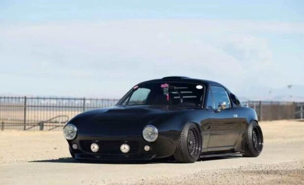 Mazda MX-5 Miata NA Pitcrew Style Vintage Front Bumper Conversion Kit (White)