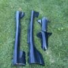 Mazda MX-5 Miata OEM Large Tupperware Side Skirts & Rear Mud Guards Set – Gloss Black