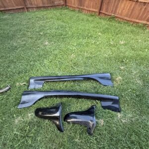 Screenshot Mazda MX-5 Miata OEM Large Tupperware Side Skirts & Rear Mud Guards Set – Gloss Black