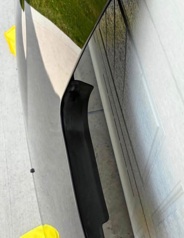 Gloss Black Replacement Hood Panel – OEM-Style Steel Hood