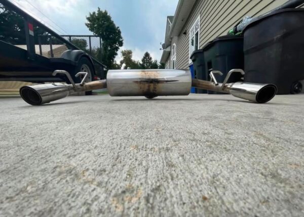 Dual-Tip Performance Cat-Back Exhaust Muffler Assembly (Used)