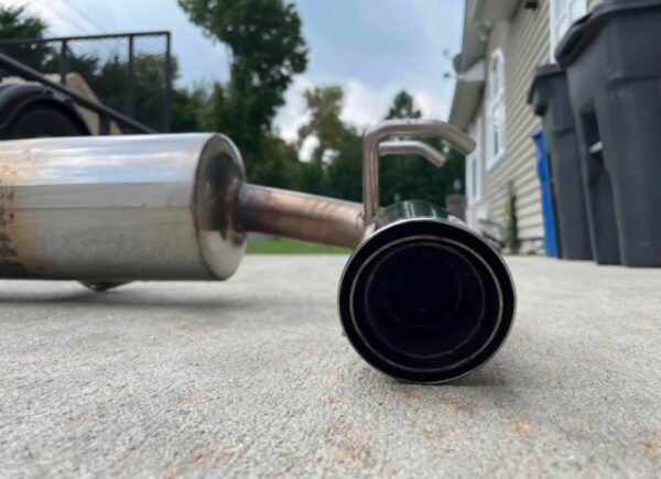 Dual-Tip Performance Cat-Back Exhaust Muffler Assembly (Used)