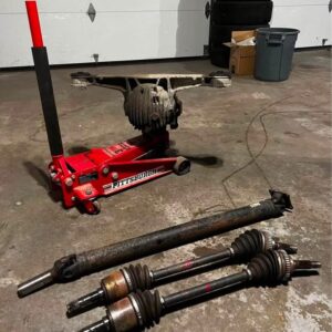 IMG_6508 OEM Rear Differential Assembly with Axles & Driveshaft