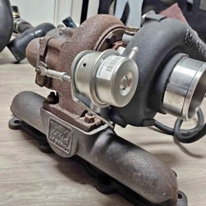 IMG_6933 Flyin' Miata NA/NB Mazda Miata Turbocharger Kit Assembly (Garrett Turbo & Cast Exhaust Manifold)