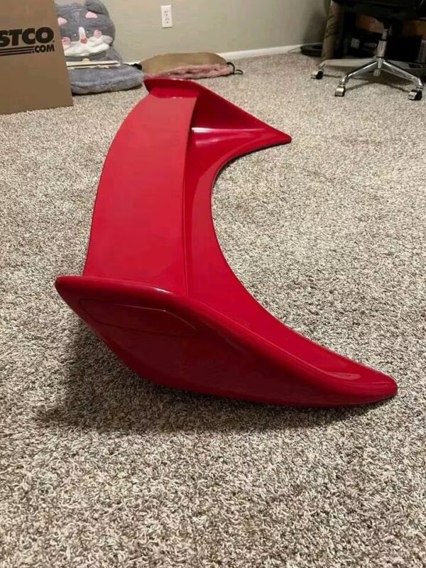 Mazda MX-5 Miata High-Rise Rear Trunk Spoiler Wing – Gloss Red