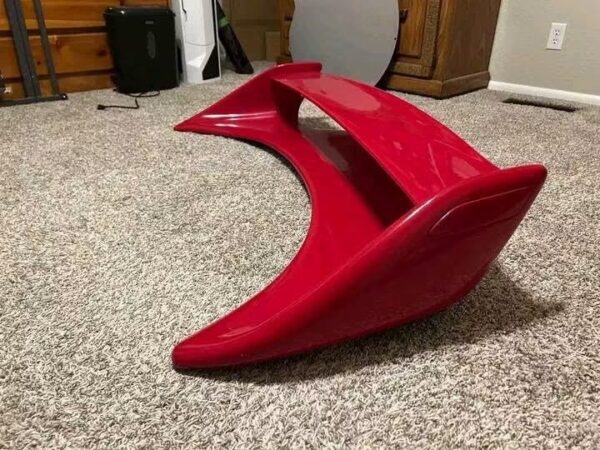 Mazda MX-5 Miata High-Rise Rear Trunk Spoiler Wing – Gloss Red