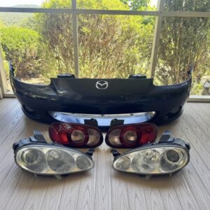 Screenshot Mazda MX-5 Miata NB2 OEM Front Bumper Cover, Headlights & Taillights Conversion Set