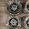 Genuine BBS RS Style 3-Piece Polished Mesh Wheels Set (4 Wheels)