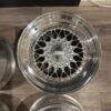 Genuine BBS RS Style 3-Piece Polished Mesh Wheels Set (4 Wheels)