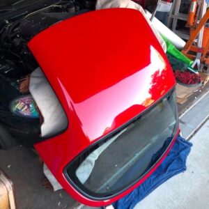 OEM Mazda MX-5 Miata Hardtop – Red with Heated Glass Rear Window