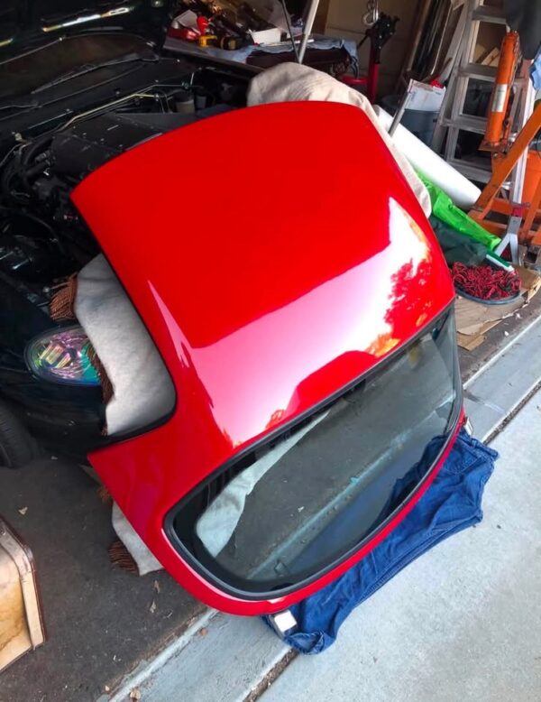 OEM Mazda MX-5 Miata Hardtop – Red with Heated Glass Rear Window