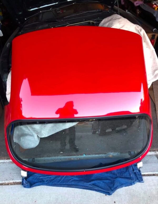 OEM Mazda MX-5 Miata Hardtop – Red with Heated Glass Rear Window