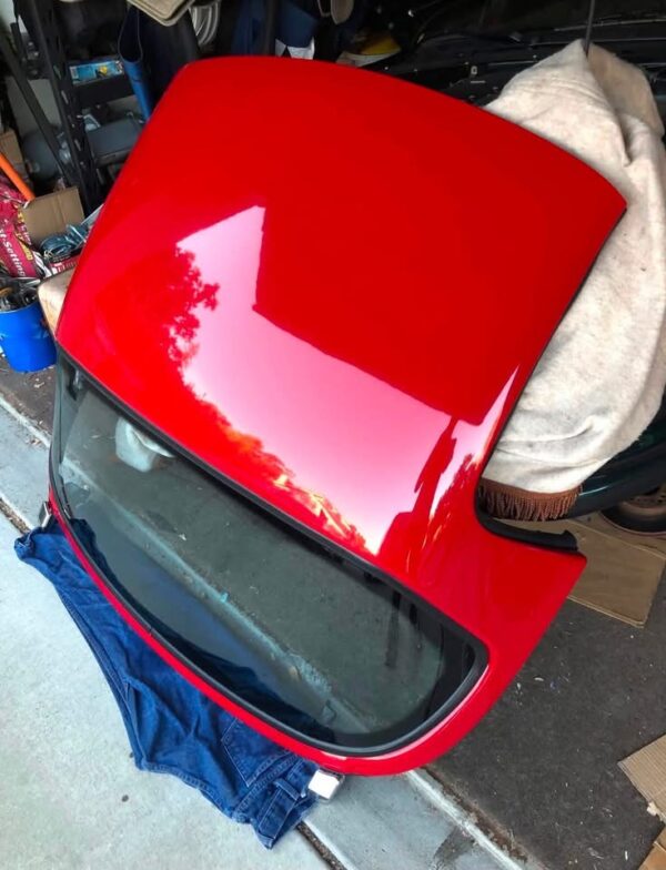 OEM Mazda MX-5 Miata Hardtop – Red with Heated Glass Rear Window