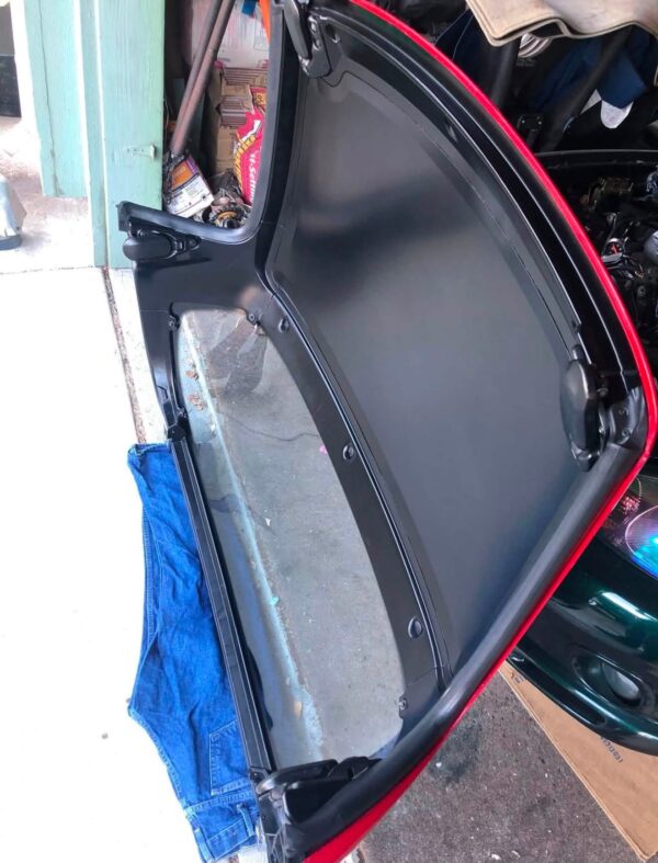 OEM Mazda MX-5 Miata Hardtop – Red with Heated Glass Rear Window