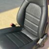 OEM High-Back Leather Bucket Seats (Pair) – Black Perforated Leather