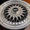 IMG_8186 15" BBS RS Style Modular Mesh Wheels Set (4x100 Fitment) – Silver / Polished Lip