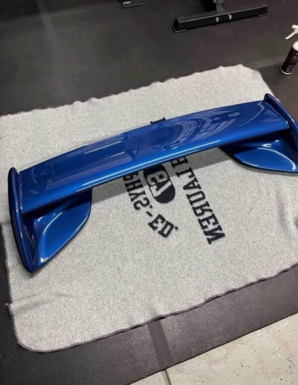 IMG_8220 Mazda Miata NB / Mazdaspeed Rear Trunk Wing Spoiler (Laser Blue Metallic / 24A)