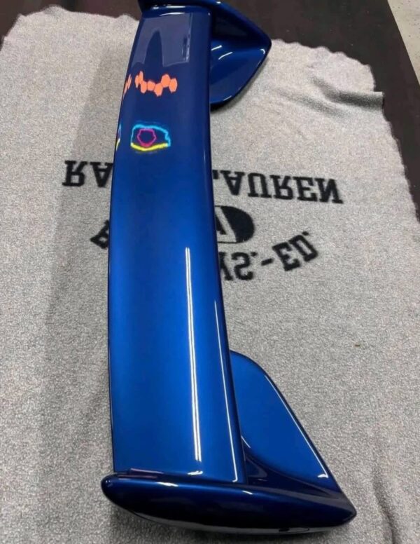 IMG_8224 Mazda Miata NB / Mazdaspeed Rear Trunk Wing Spoiler (Laser Blue Metallic / 24A)