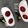 IMG_8238 Mazda Miata NA Custom Dual-Round Tail Light Assemblies (White Housings w/ Red Trim Rings)