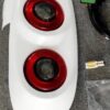 IMG_8240 Mazda Miata NA Custom Dual-Round Tail Light Assemblies (White Housings w/ Red Trim Rings)