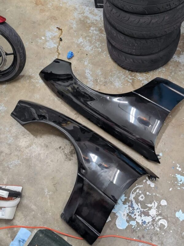 OEM Mazda Miata Front Fenders (Pair - Black)